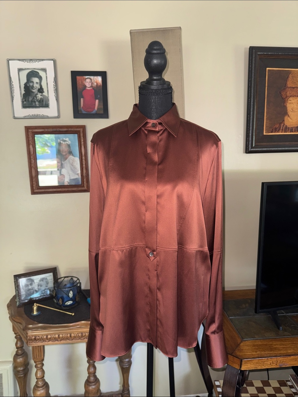 Brunello Cucinelli Silk Button Down